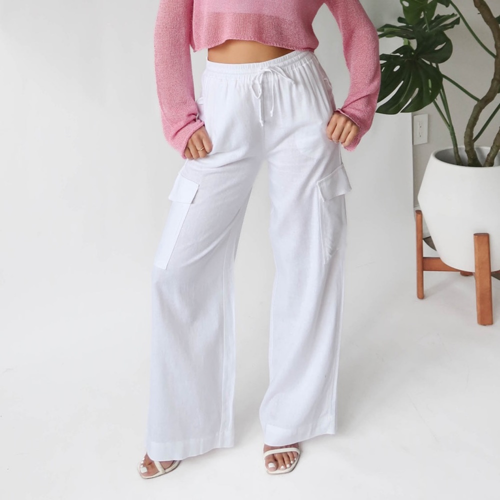 Grey Bandit Catalina Pants White